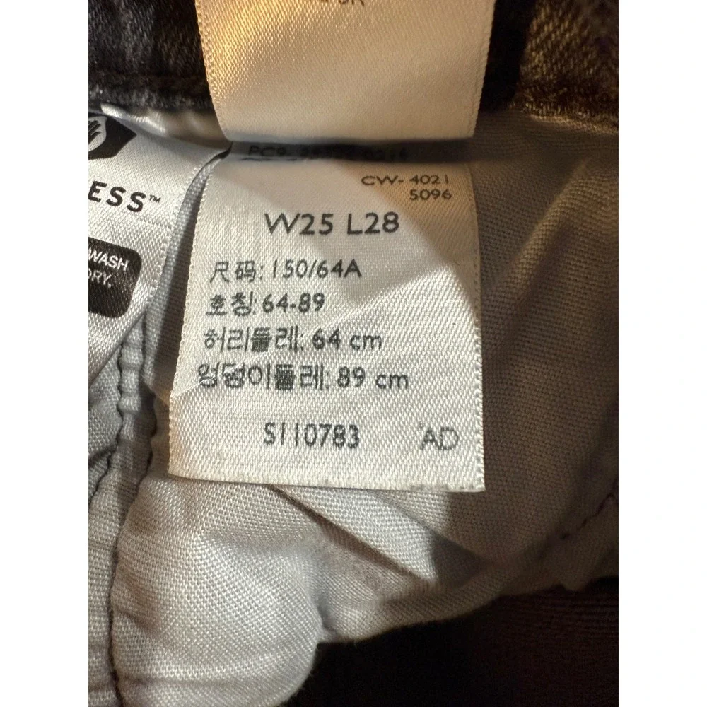 Levi premium 501 Original Fit‎ Jeans Grey Wash Women W25 L28